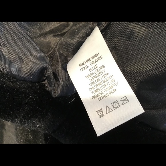 JESSICA LONDON FAUX FUR CAPE BLK NWOT - Picture 8 of 8